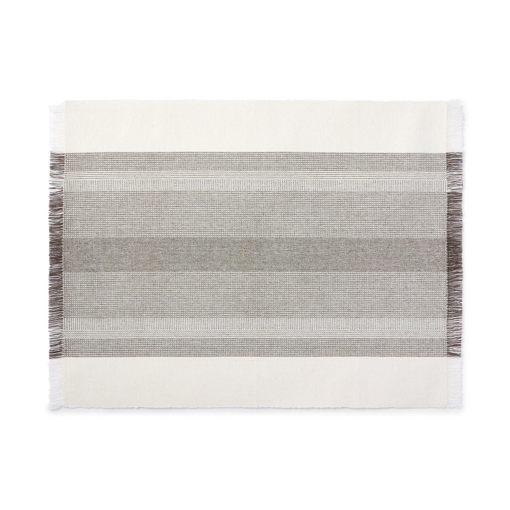 Indian Cotton Rib Placemat - Off White