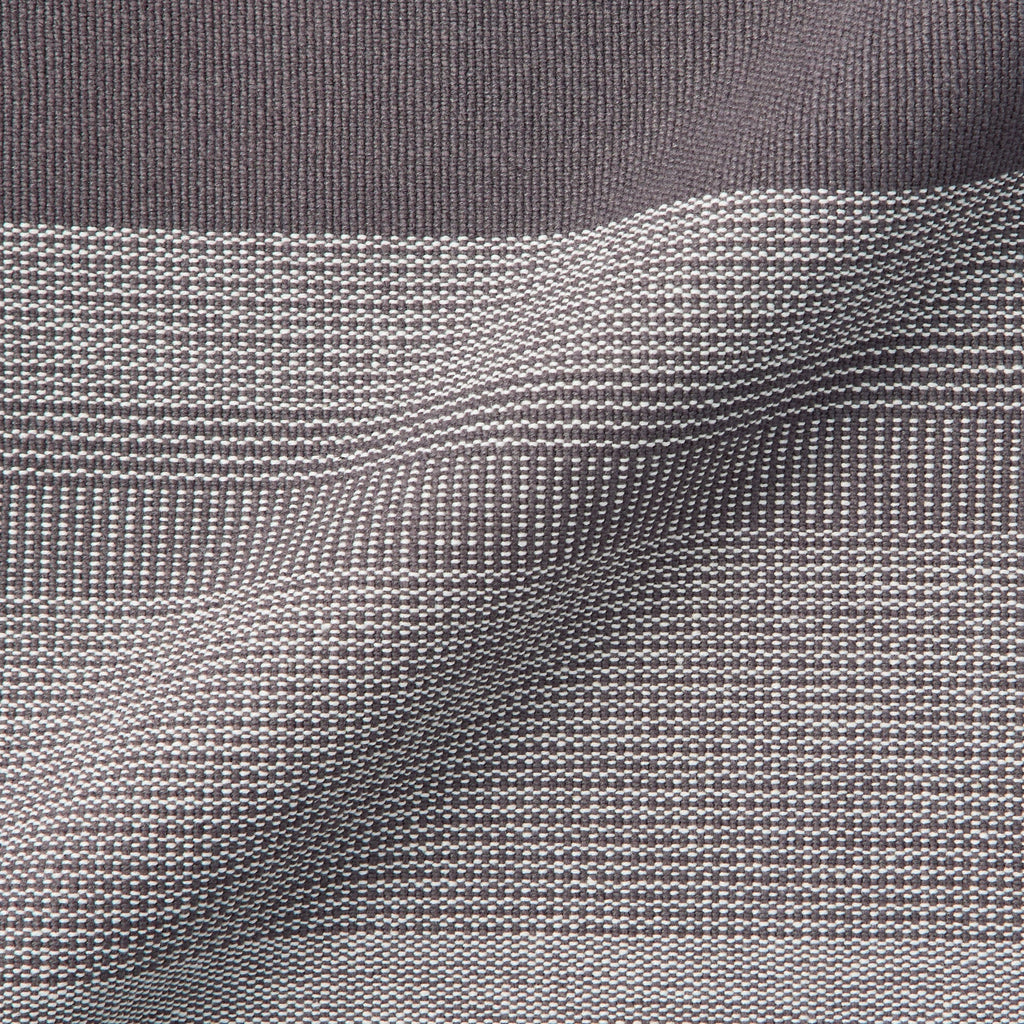 Indian Cotton Rib Placemat - Charcoal Gray