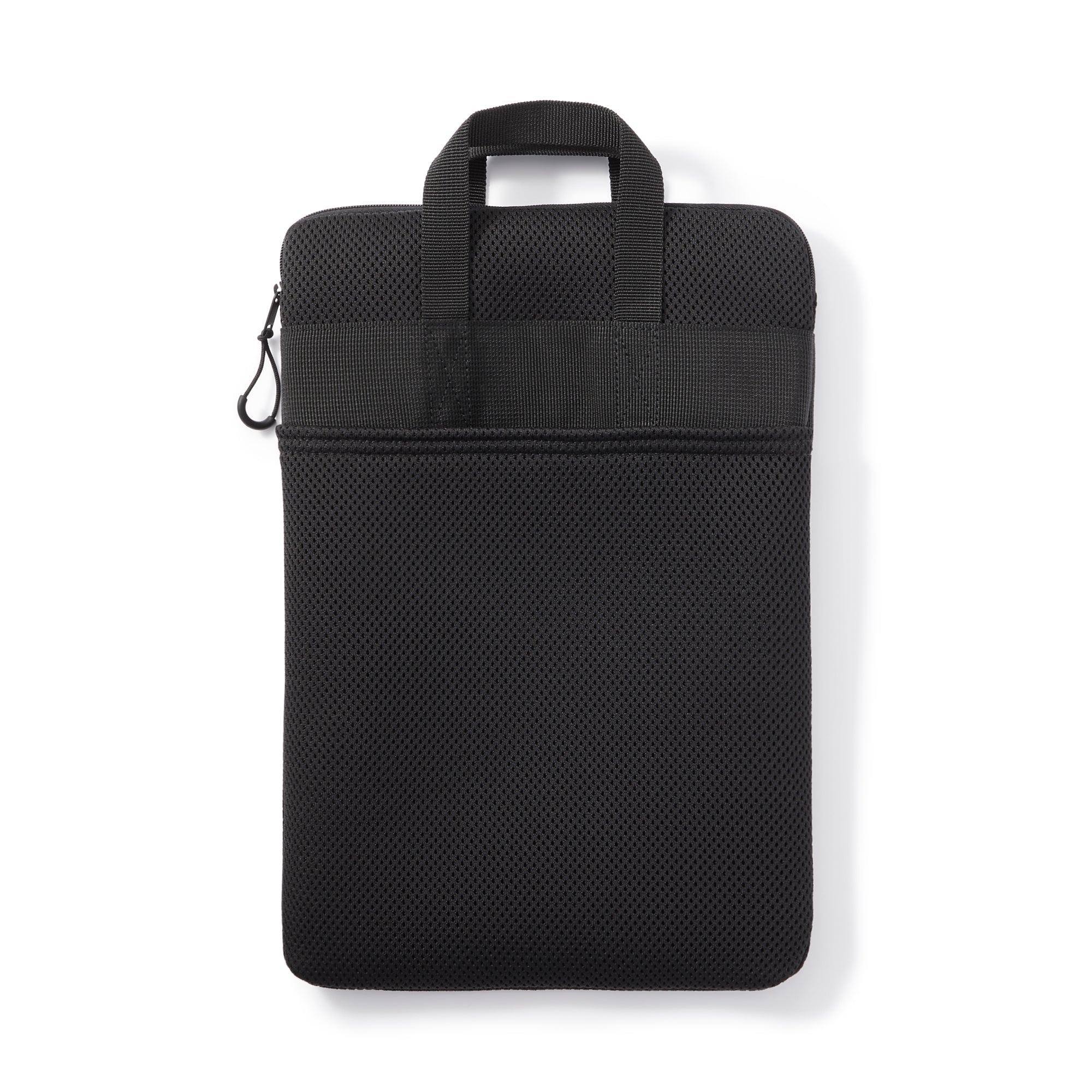 Polyester Vertical Cushioned Tablet Case - Black
