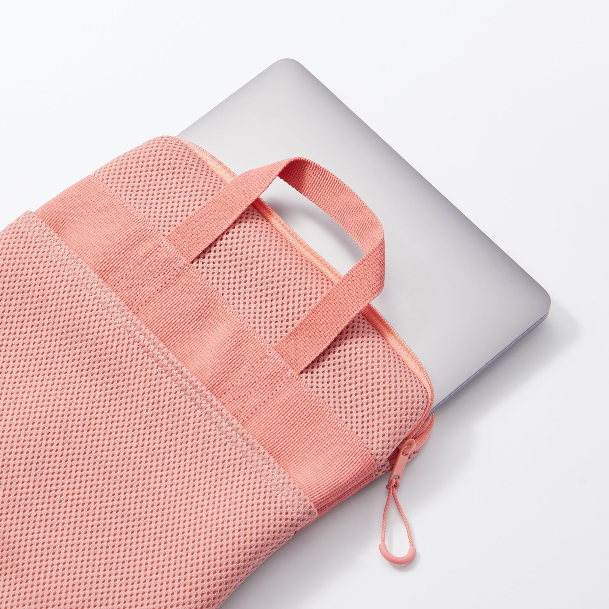 Polyester Vertical Cushioned Tablet Case - Pink