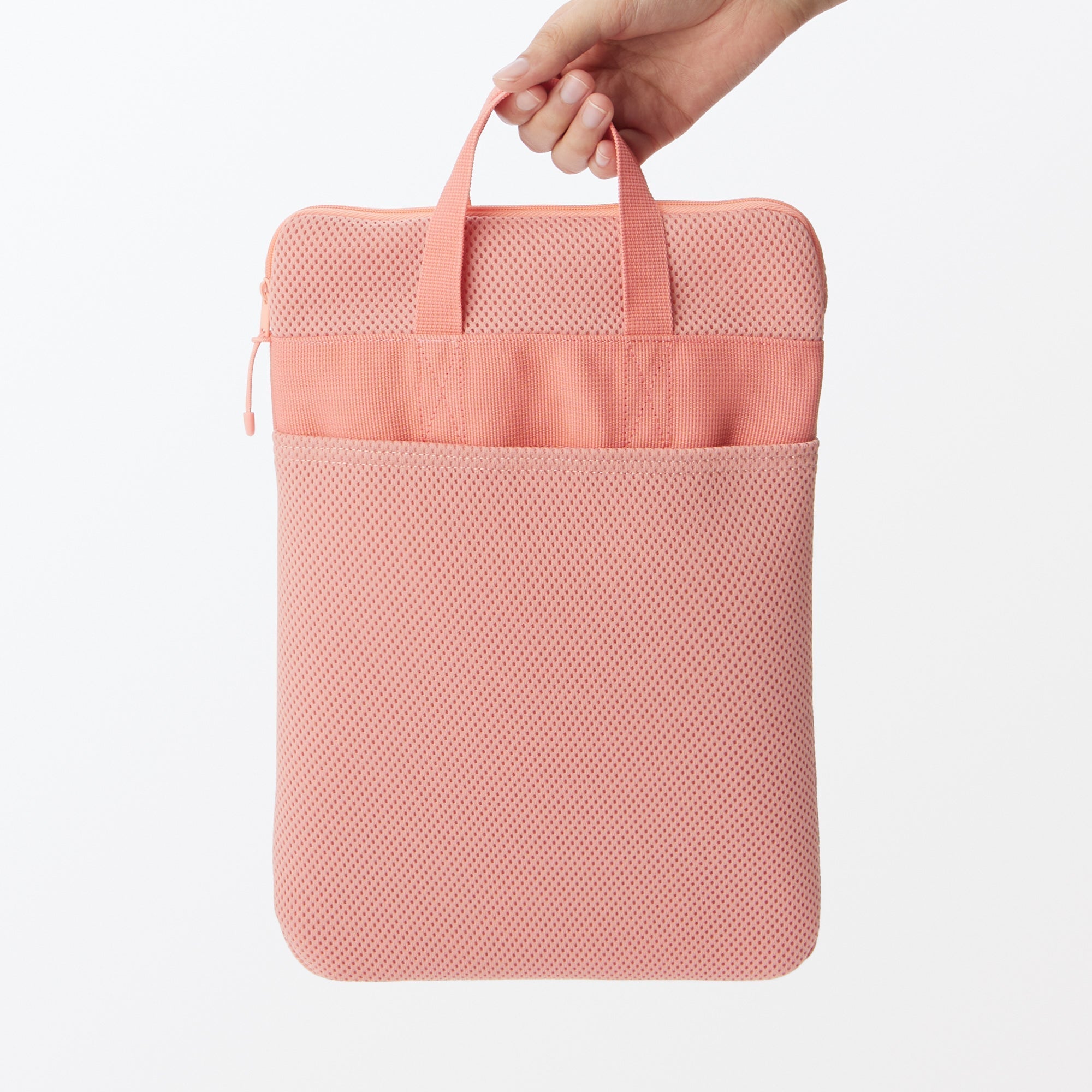 Polyester Vertical Cushioned Tablet Case - Pink