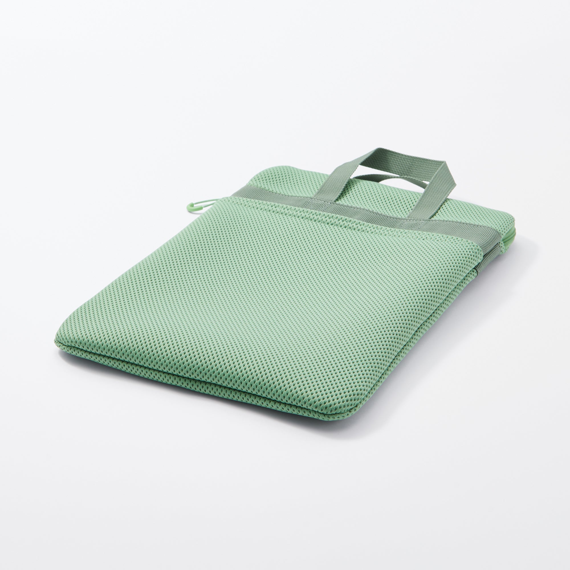 Polyester Vertical Cushioned Tablet Case - Green