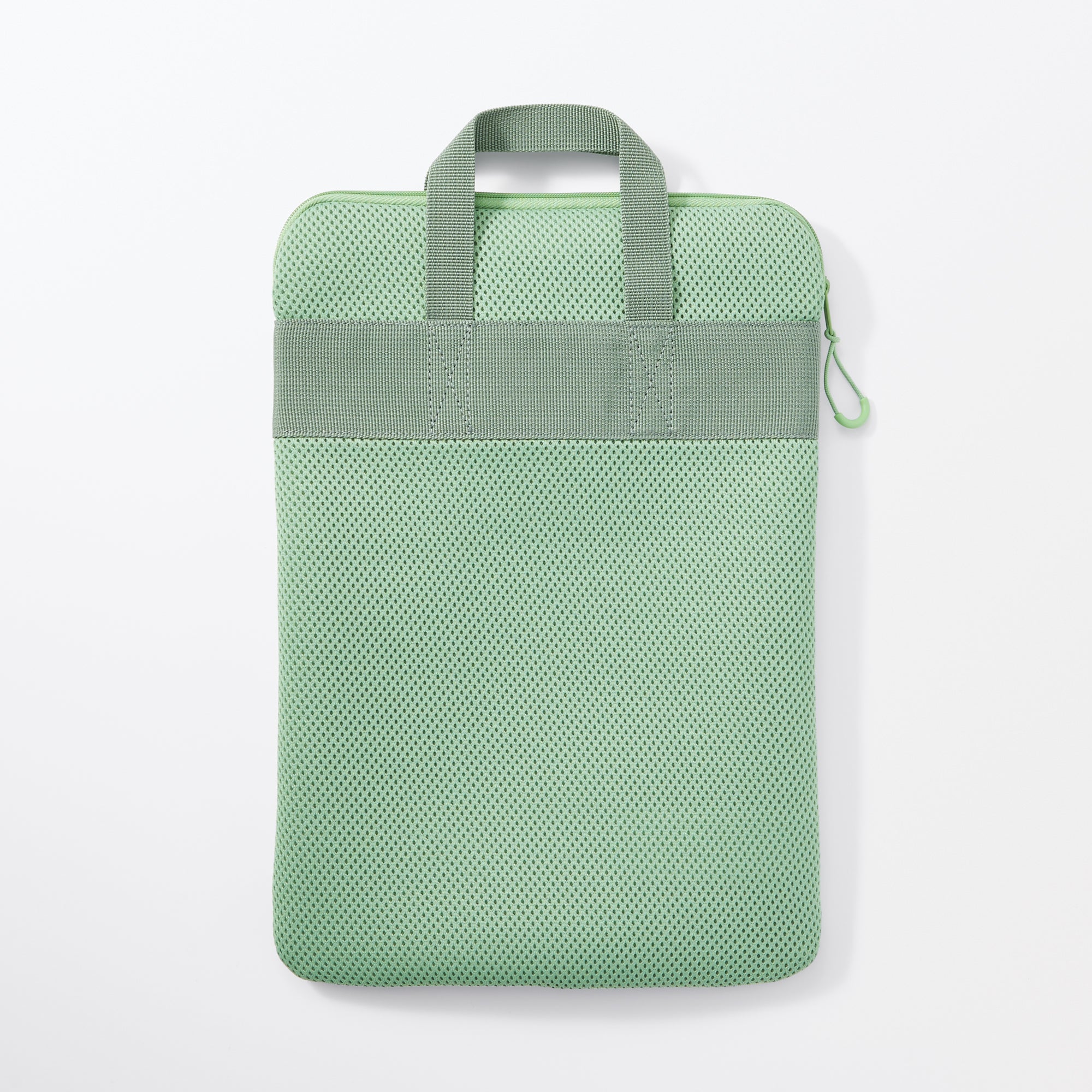 Polyester Vertical Cushioned Tablet Case - Green