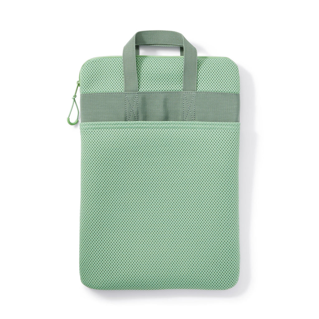 Polyester Vertical Cushioned Tablet Case - Green