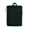 Polyester Vertical Cushioned Laptop Case - Black
