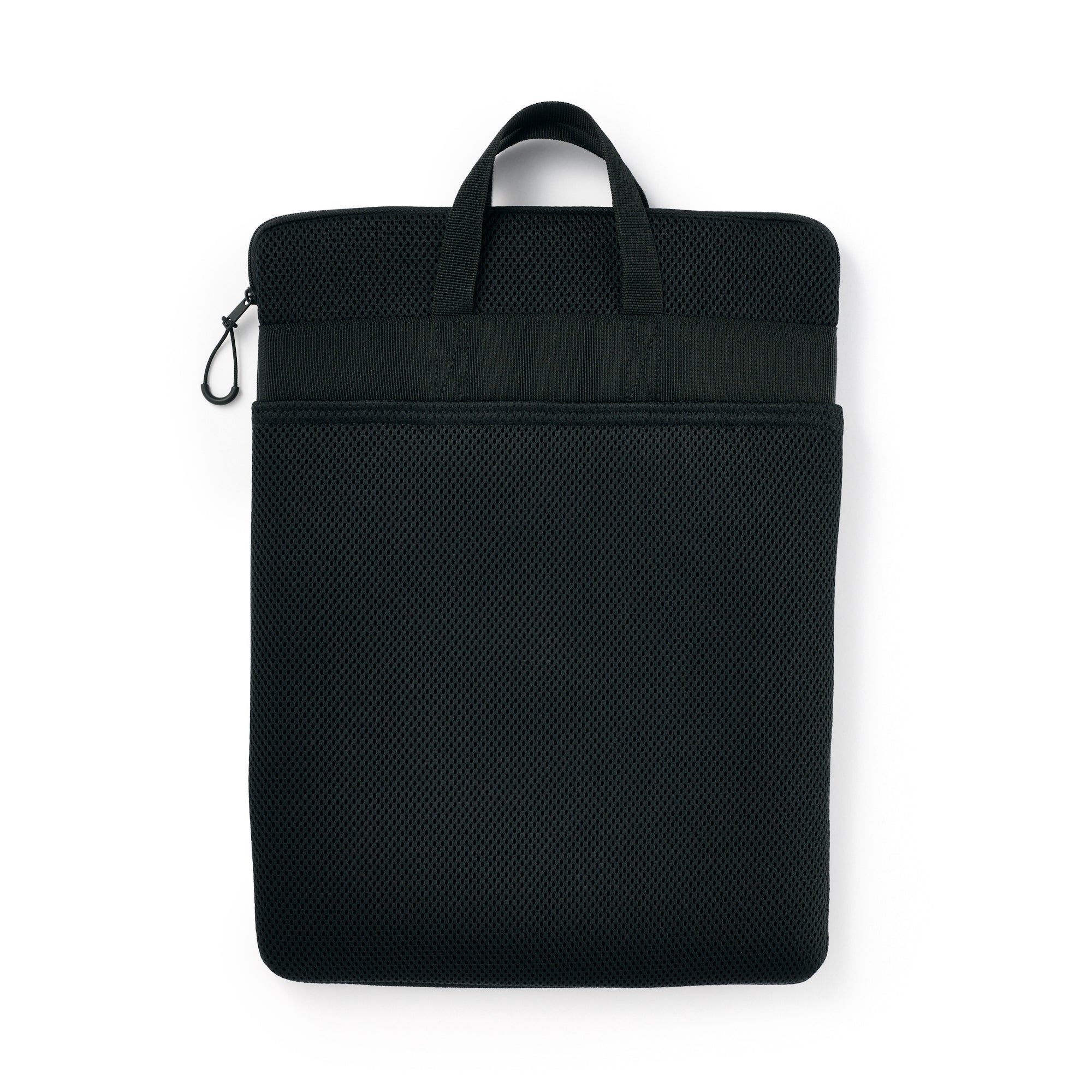 Polyester Vertical Cushioned Laptop Case - Black