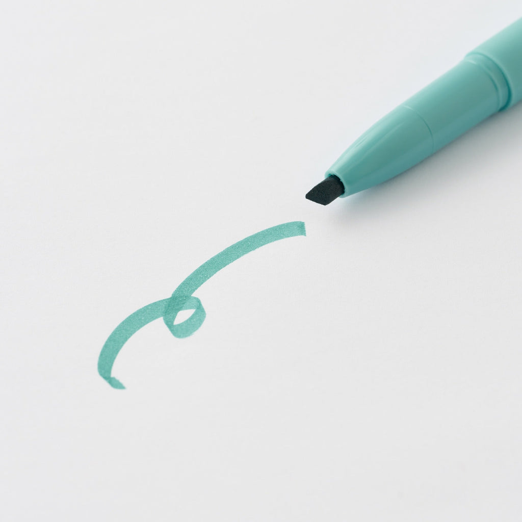Compact Line Marker Cap Type - Grayish Cyan