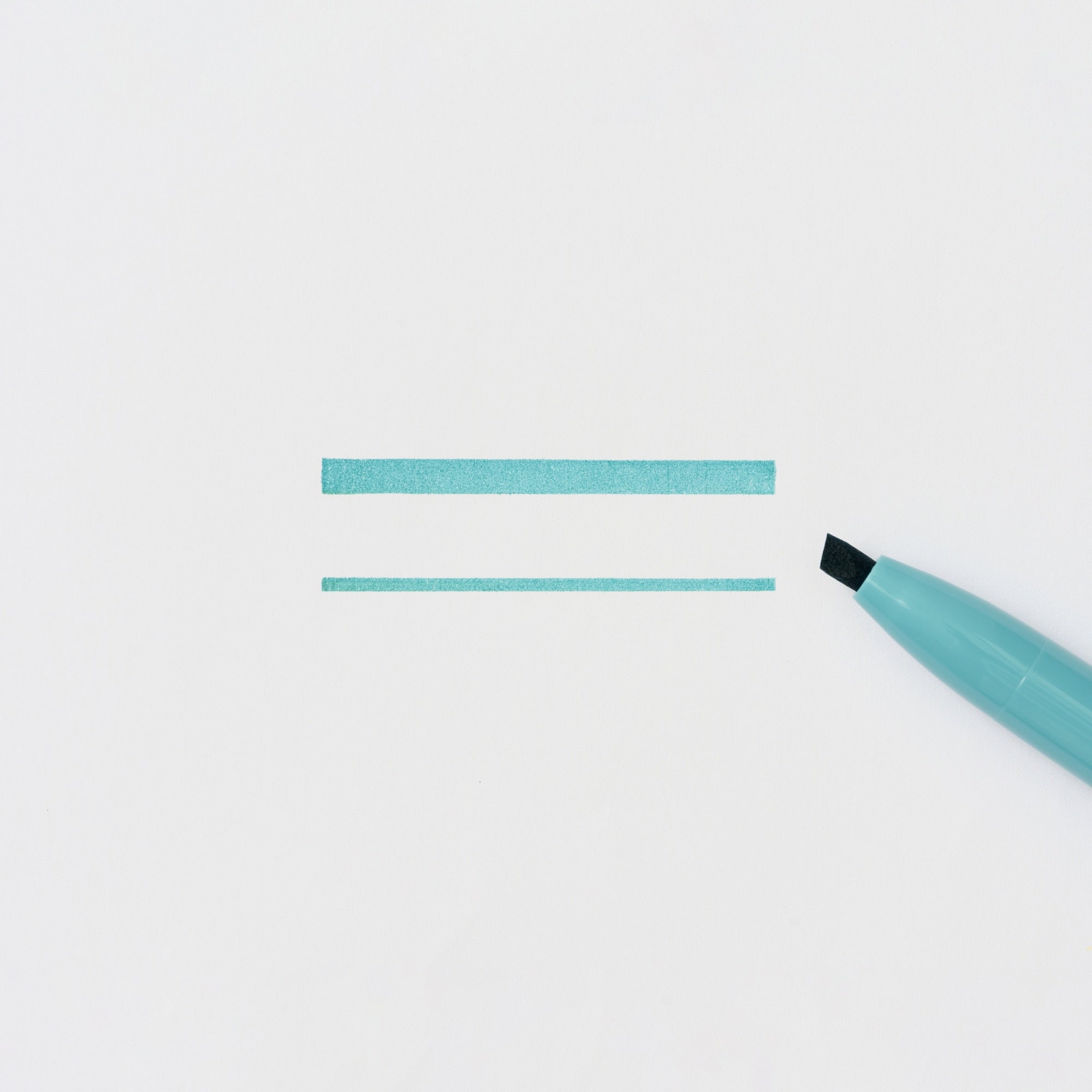Compact Line Marker Cap Type - Grayish Cyan
