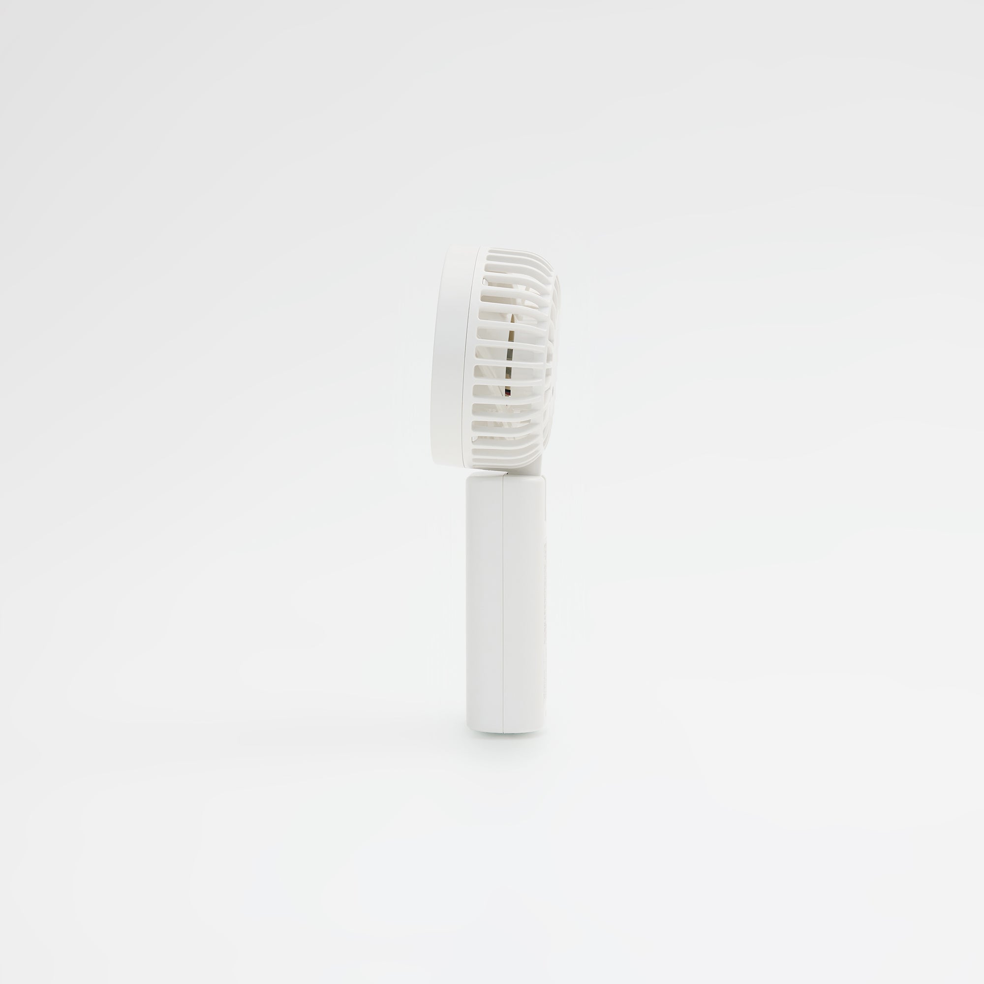 Rechargeable Compact Handheld Fan - White