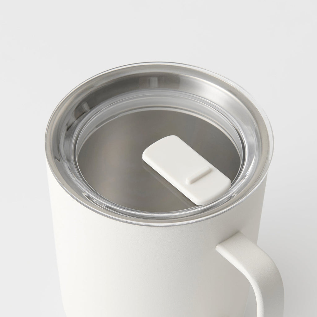 Stainless Steel Mug Cup - White 16.6 fl oz