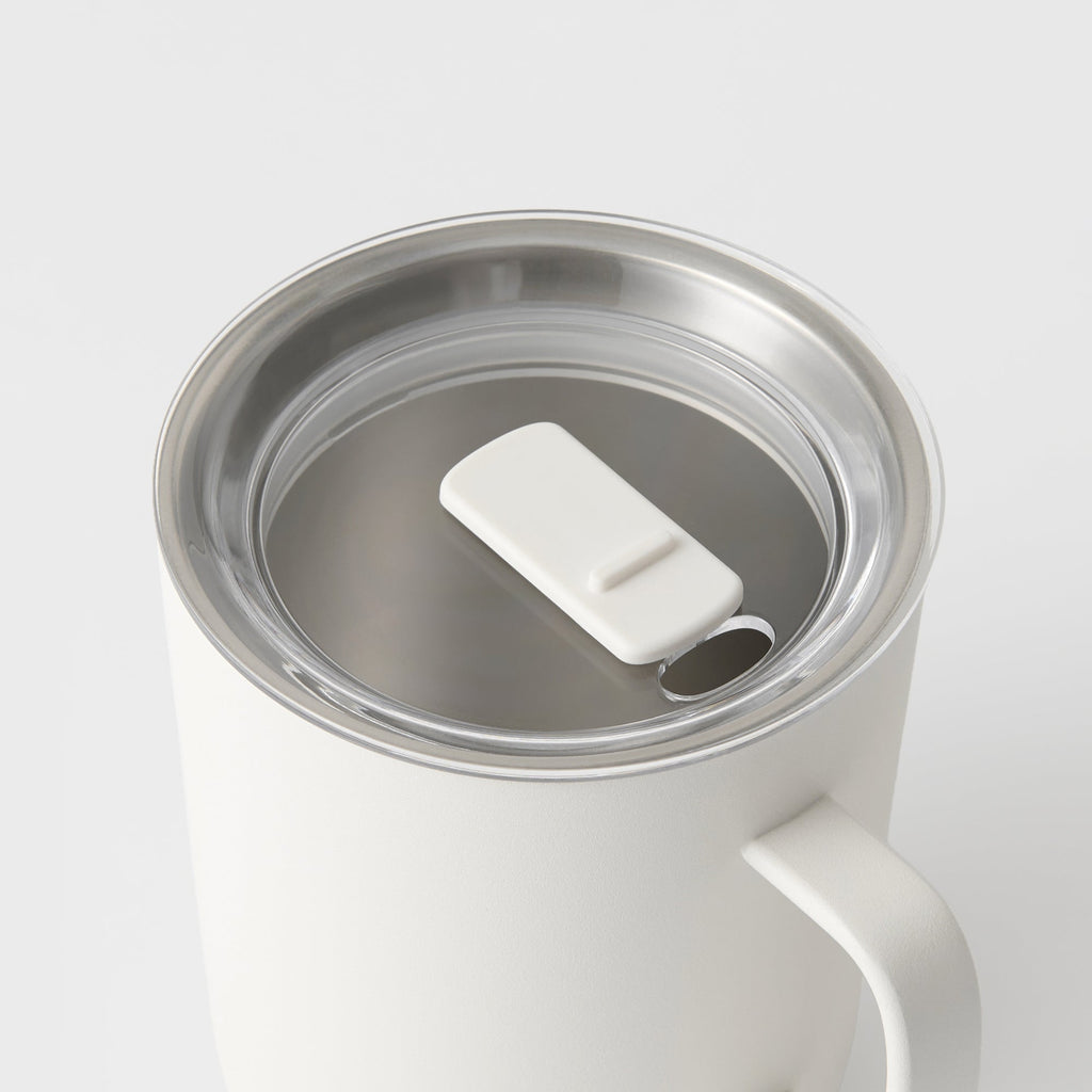 Stainless Steel Mug Cup - White 16.6 fl oz