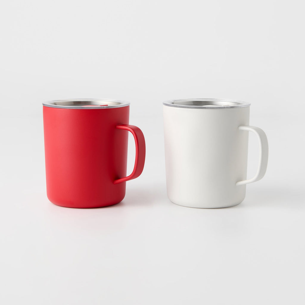 Stainless Steel Mug Cup - White 16.6 fl oz