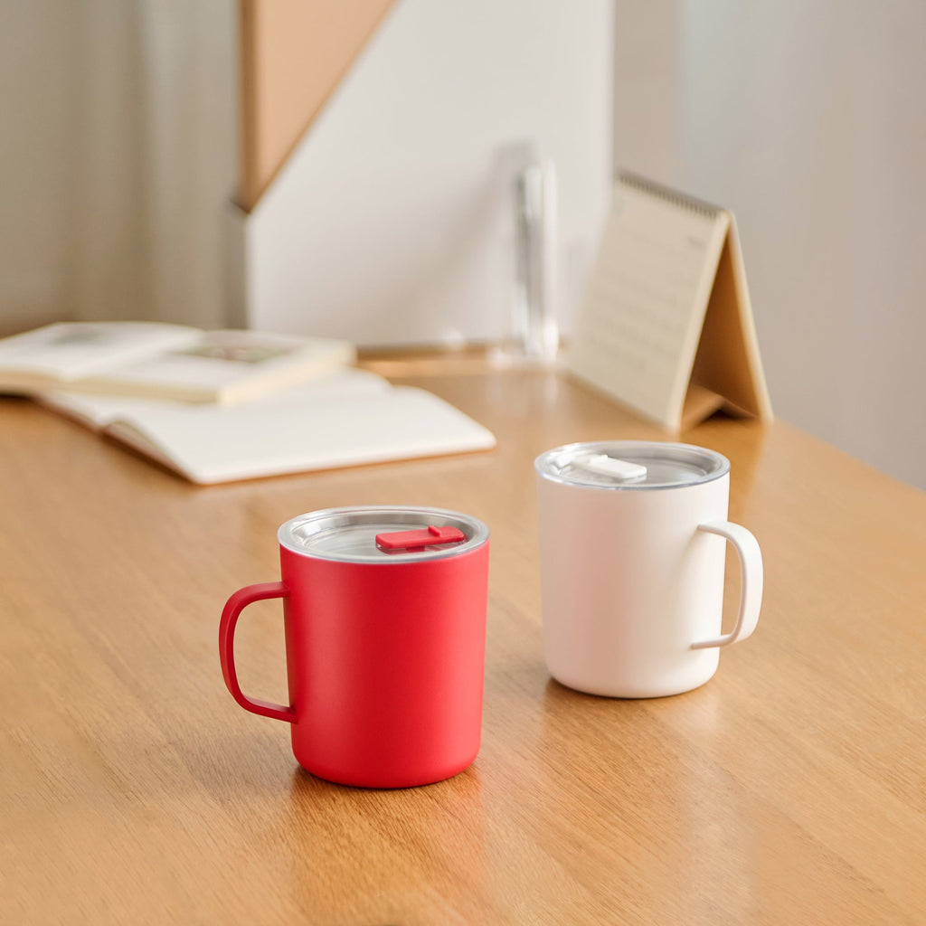 Stainless Steel Mug Cup - White 16.6 fl oz