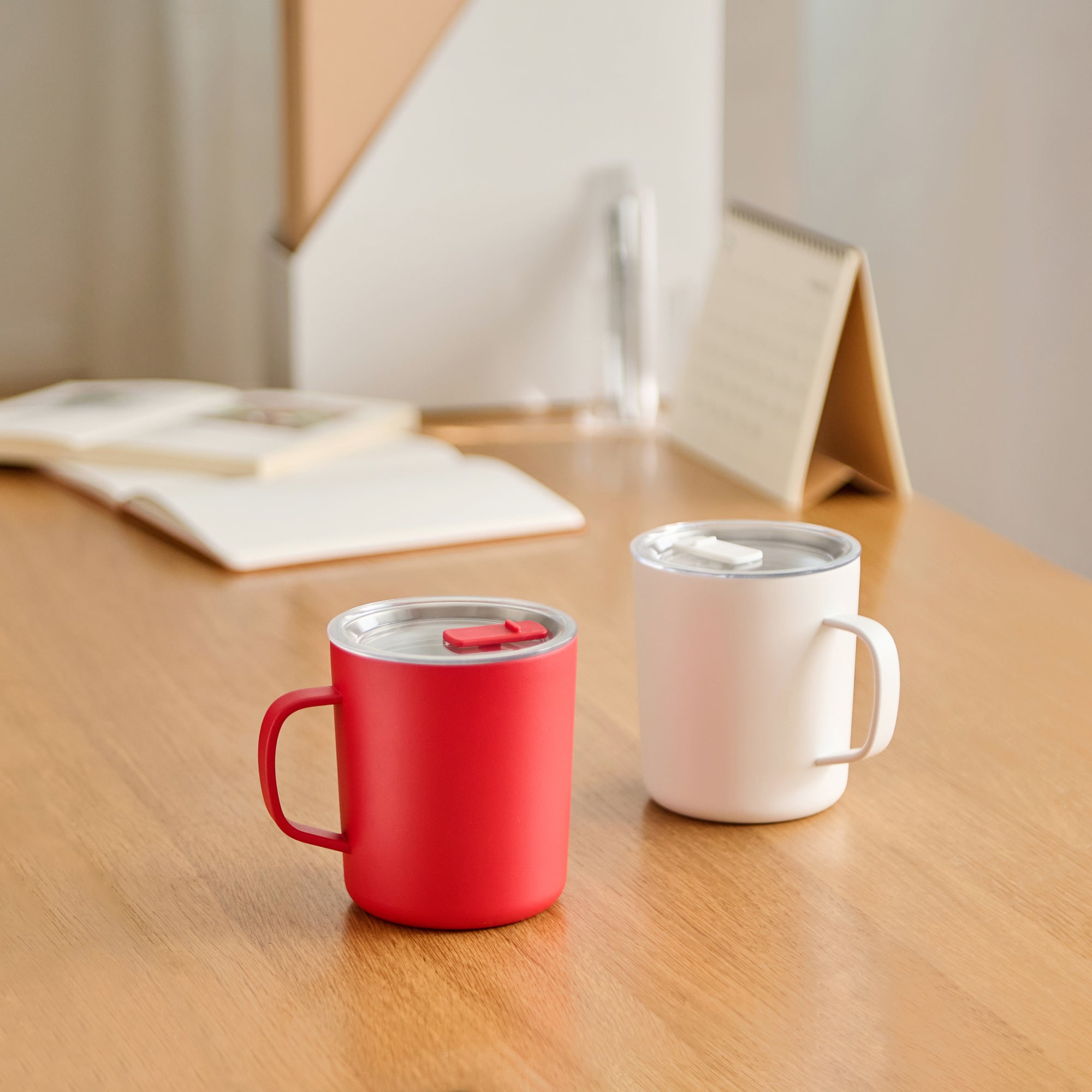 Stainless Steel Mug Cup - White 16.6 fl oz