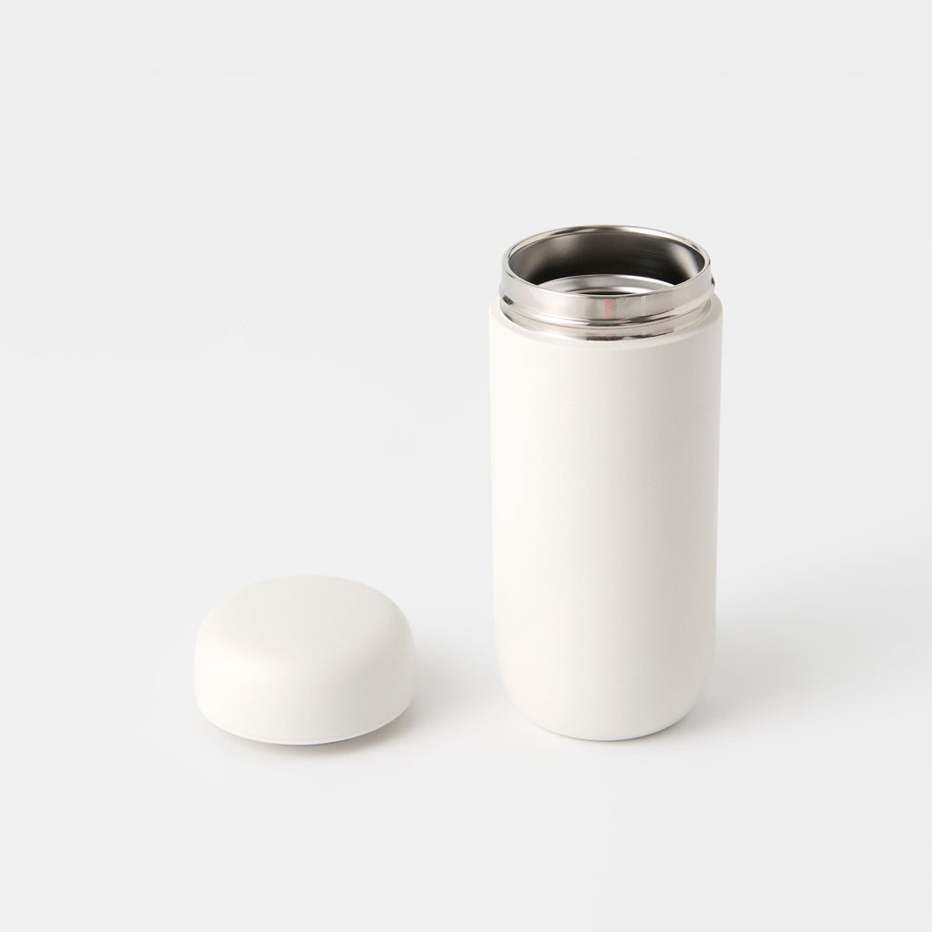 Stainless Steel Bottle - White 10.8 fl oz