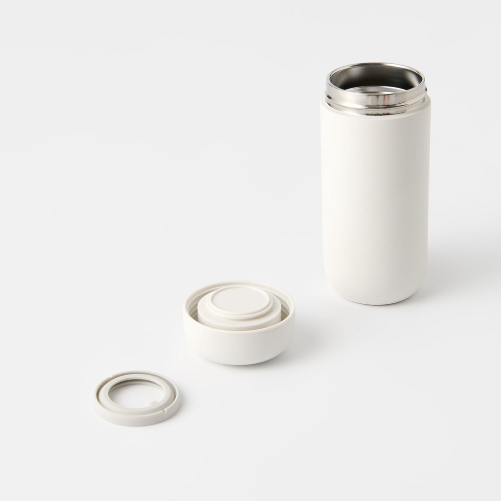 Stainless Steel Bottle - White 10.8 fl oz
