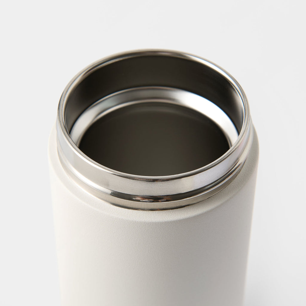 Stainless Steel Bottle - White 10.8 fl oz