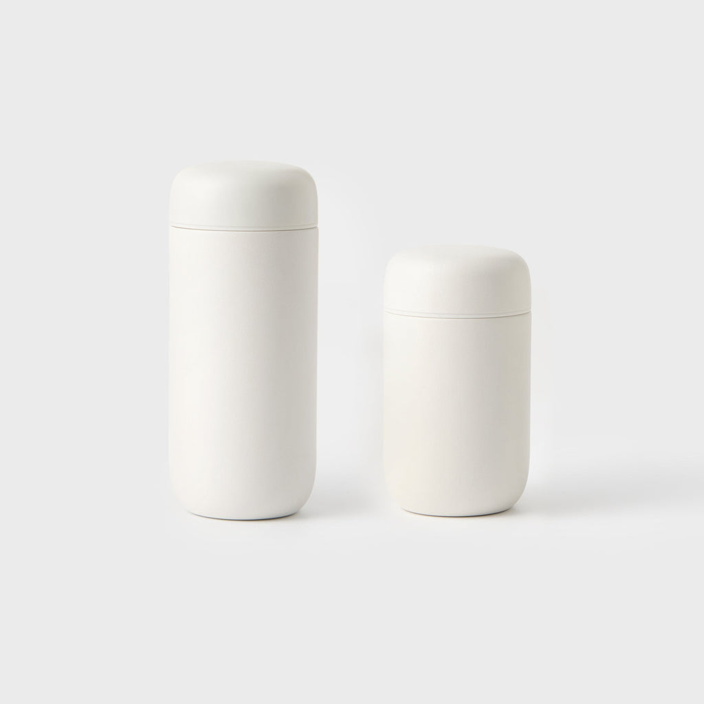Stainless Steel Bottle - White 10.8 fl oz