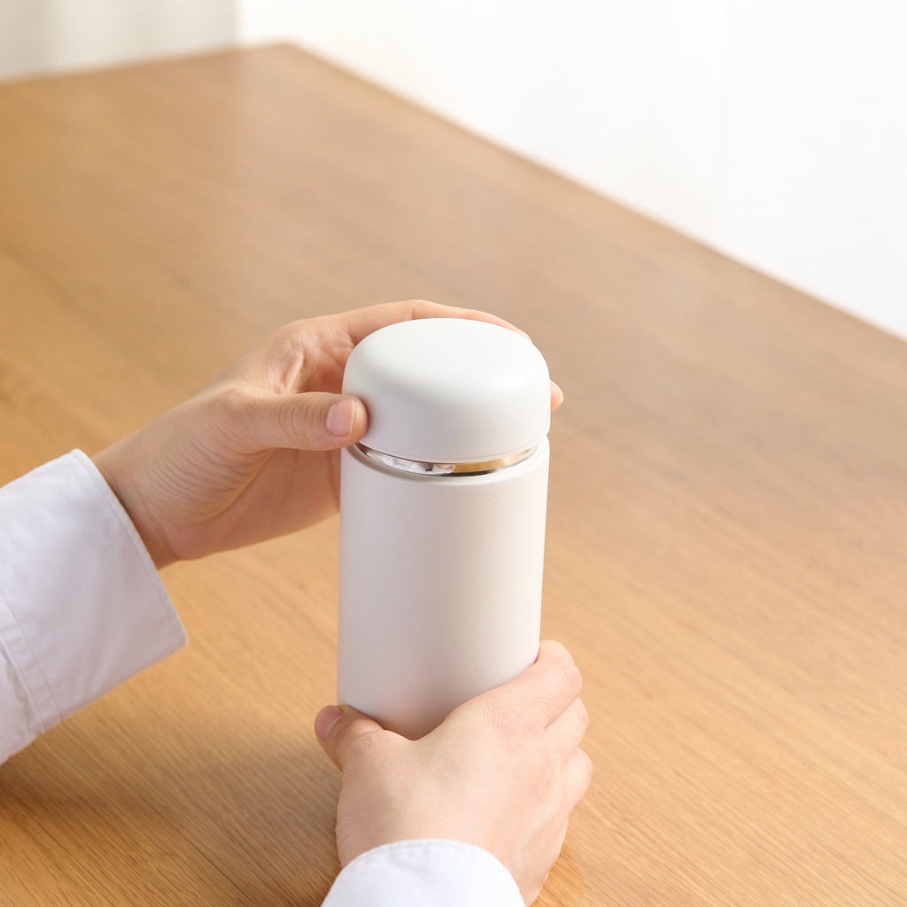Stainless Steel Bottle - White 10.8 fl oz