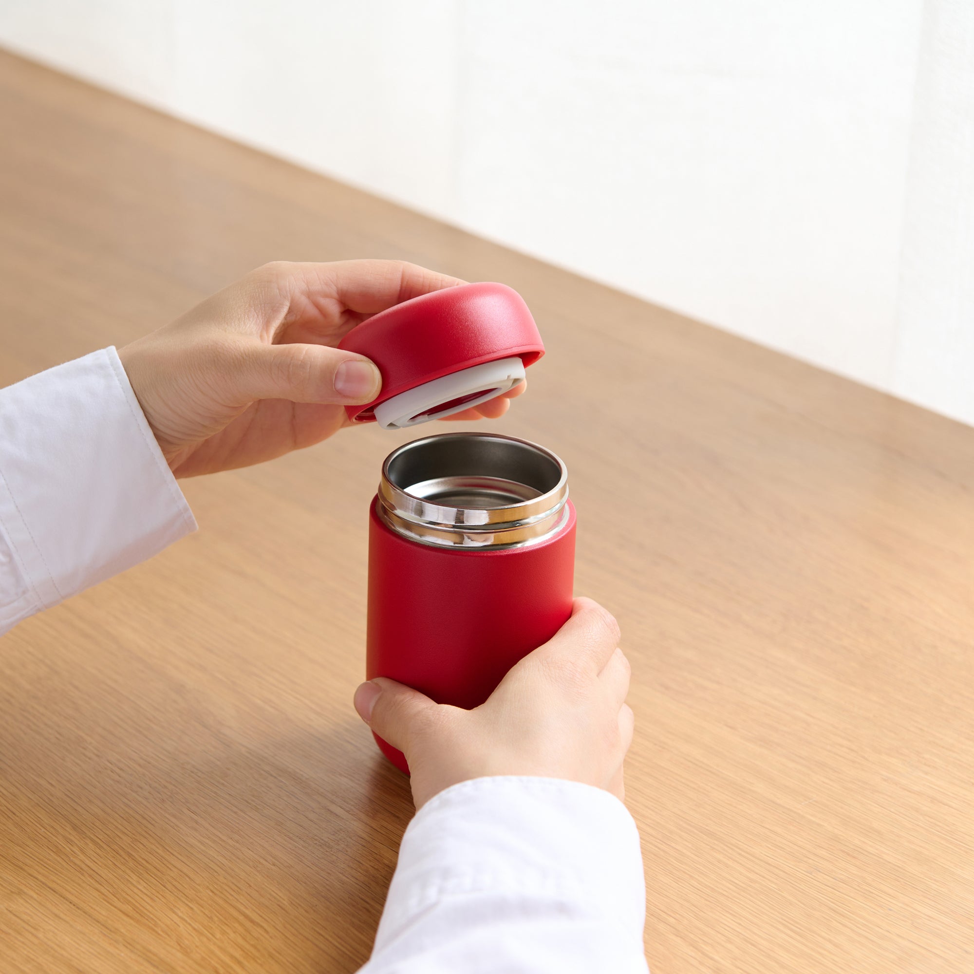 Stainless Steel Bottle - Red 10.8 fl oz