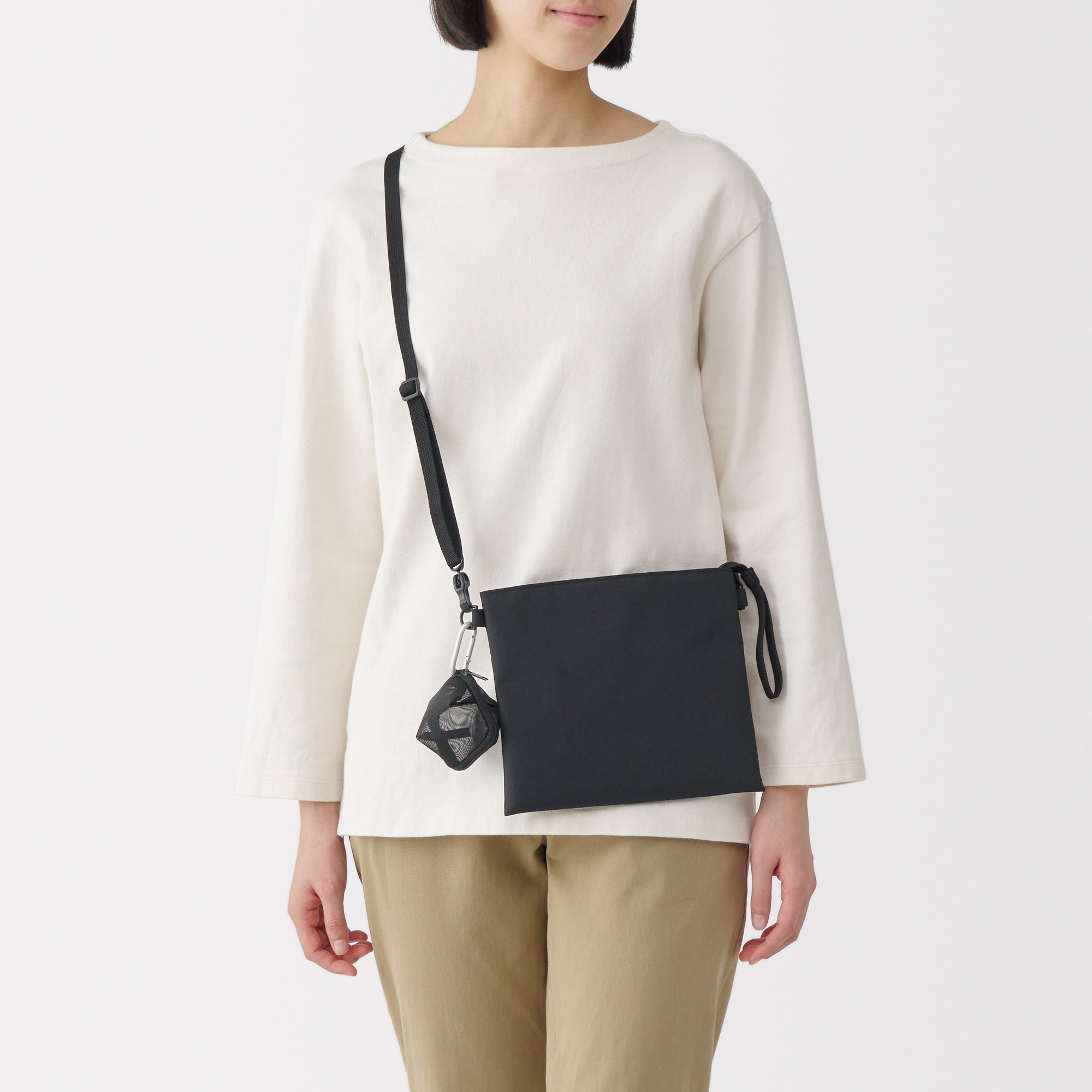 Nylon Mesh Compact Pouch