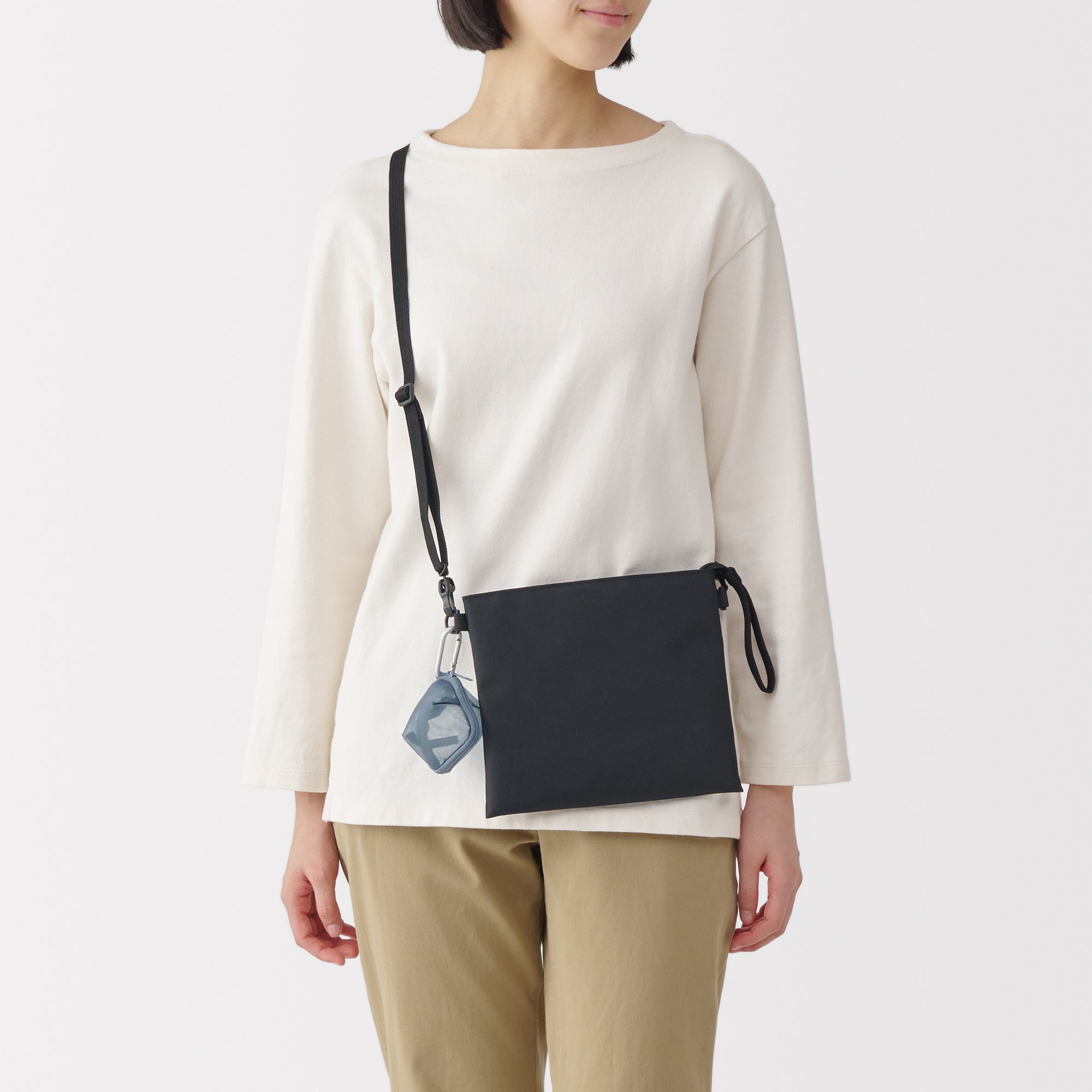 Nylon Mesh Compact Pouch