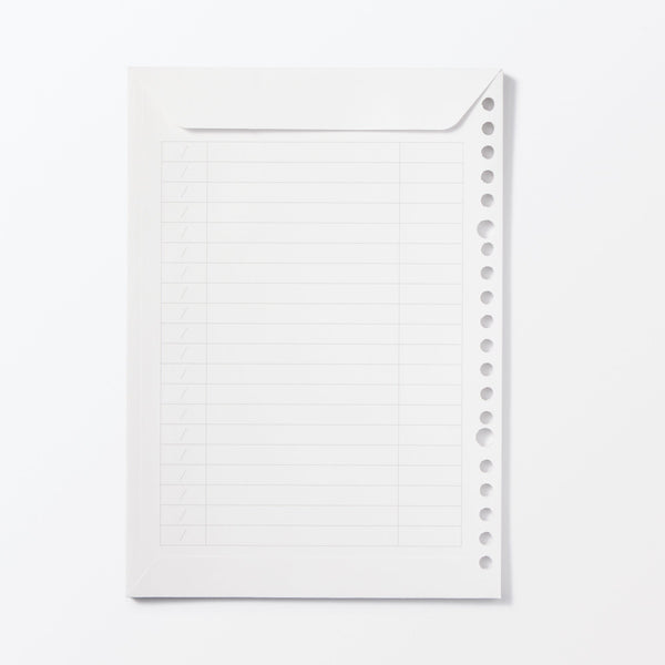 A5 Envelope Loose Leaf Papers Refill for Accounting