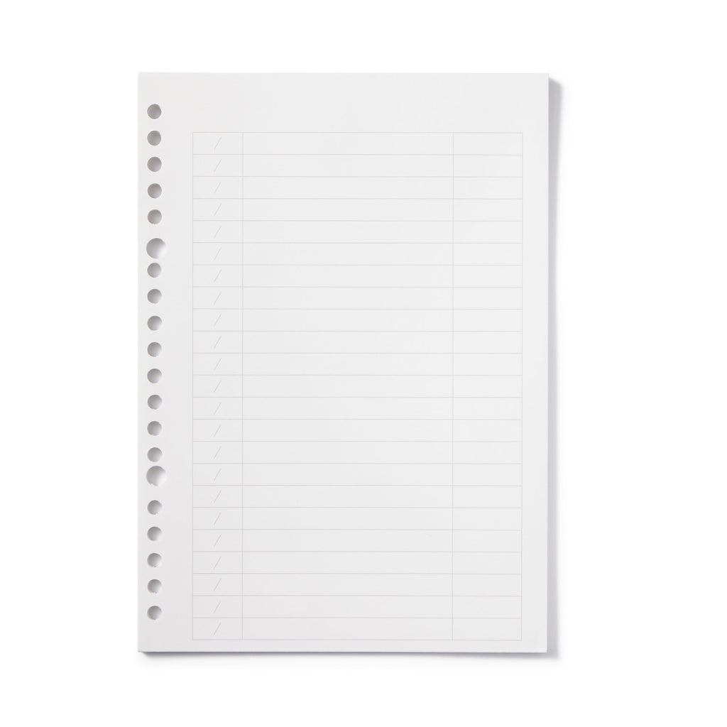 A5 Envelope Loose Leaf Papers Refill for Accounting