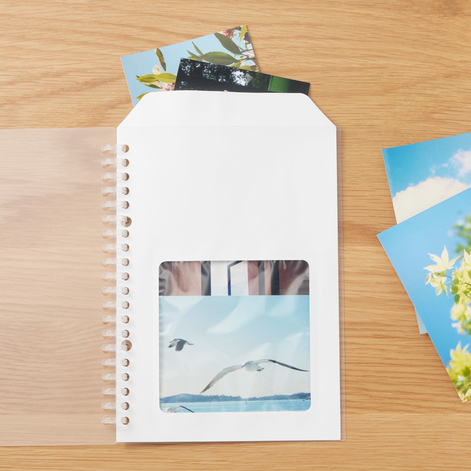 A5 Envelope with Window Loose Leaf Papers Refill