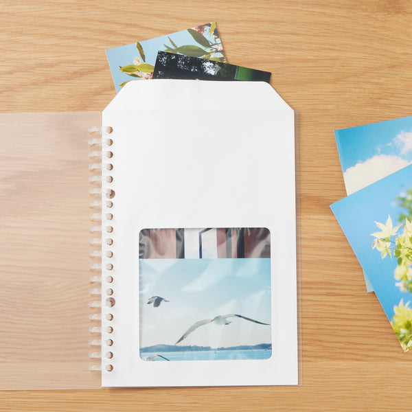 A5 Envelope with Window Loose Leaf Papers Refill