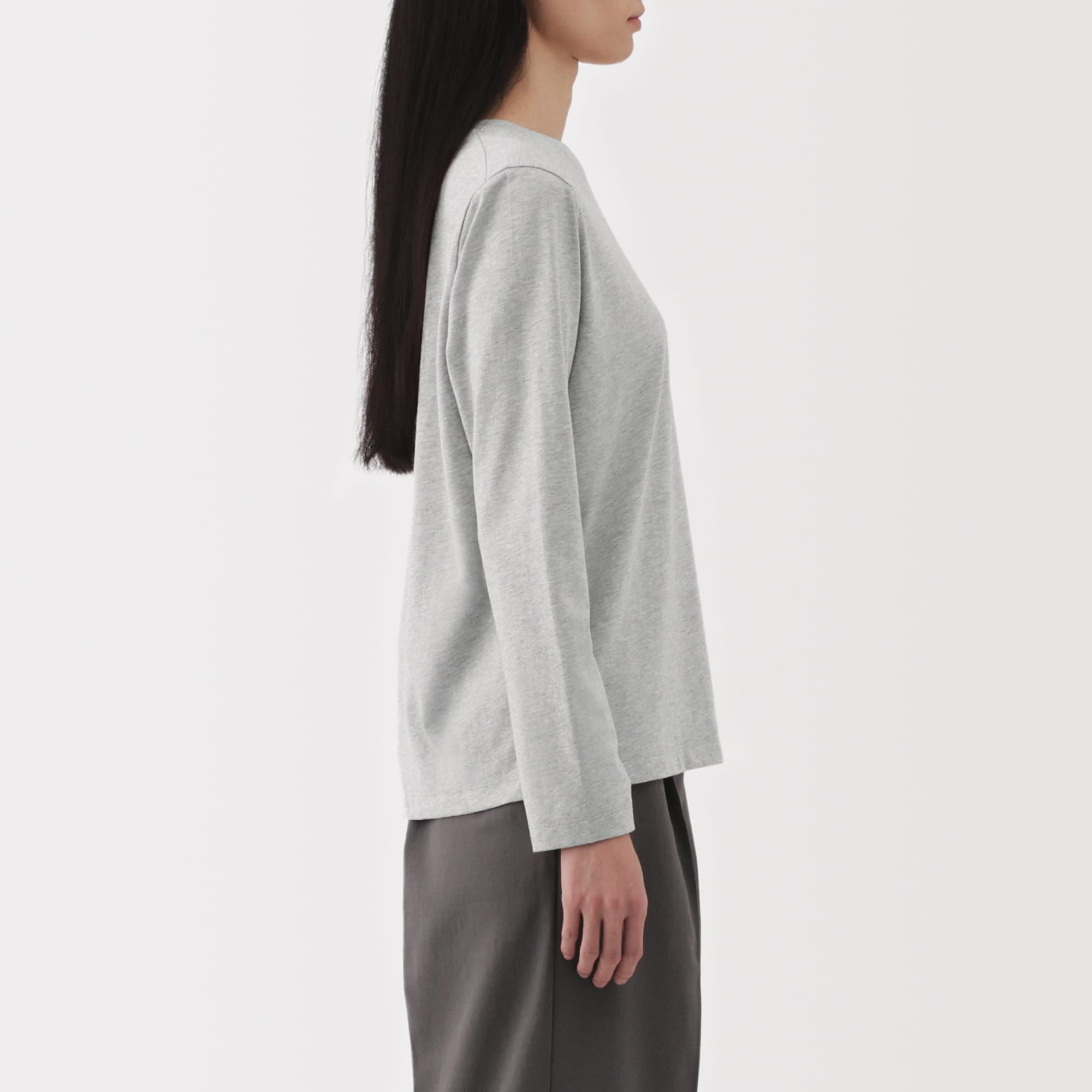 Jersey Cotton Crewneck T-Shirt