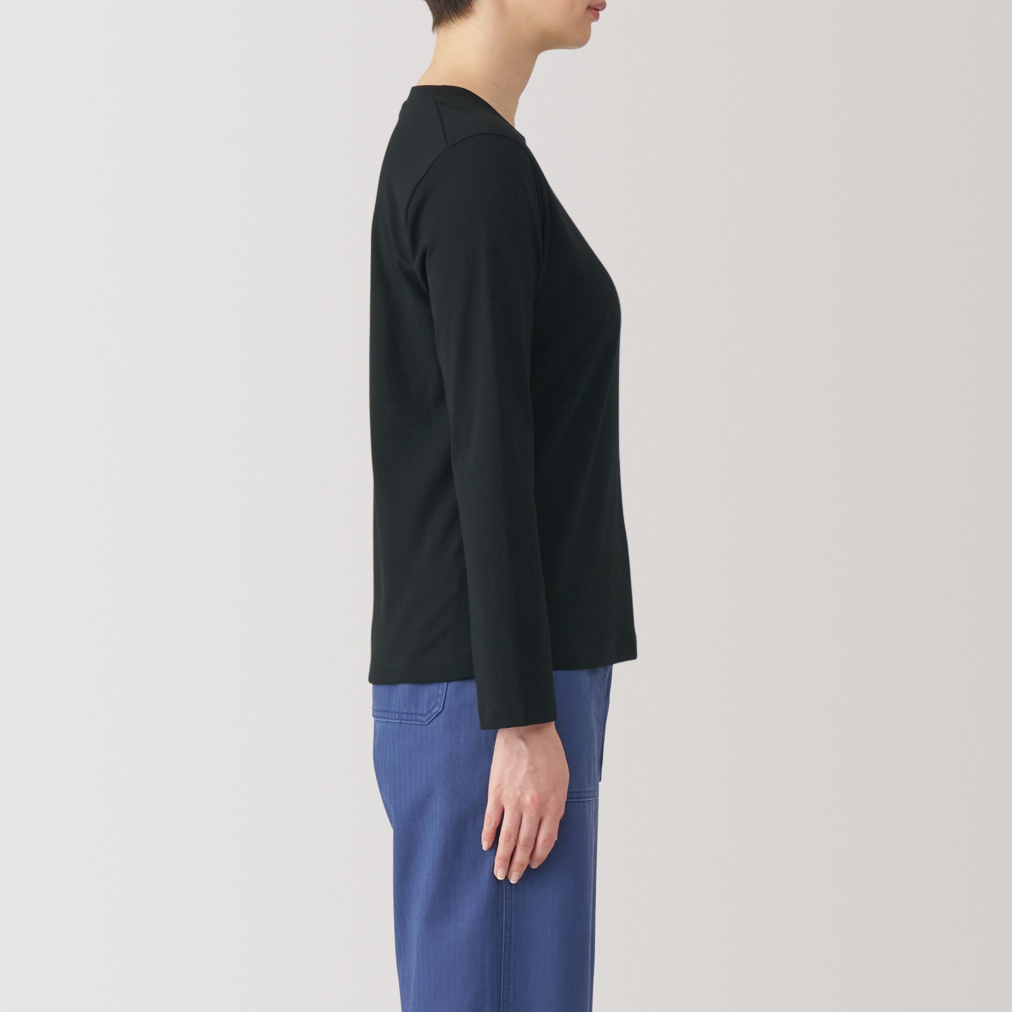 Jersey Cotton Crewneck T-Shirt