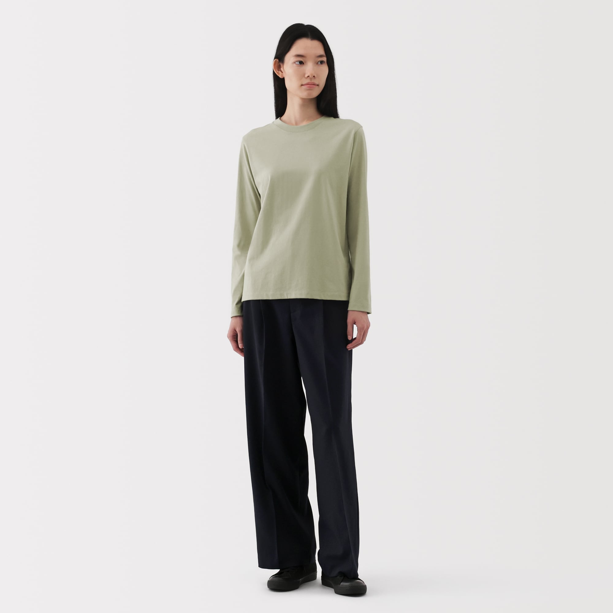 Jersey Cotton Crewneck T-Shirt