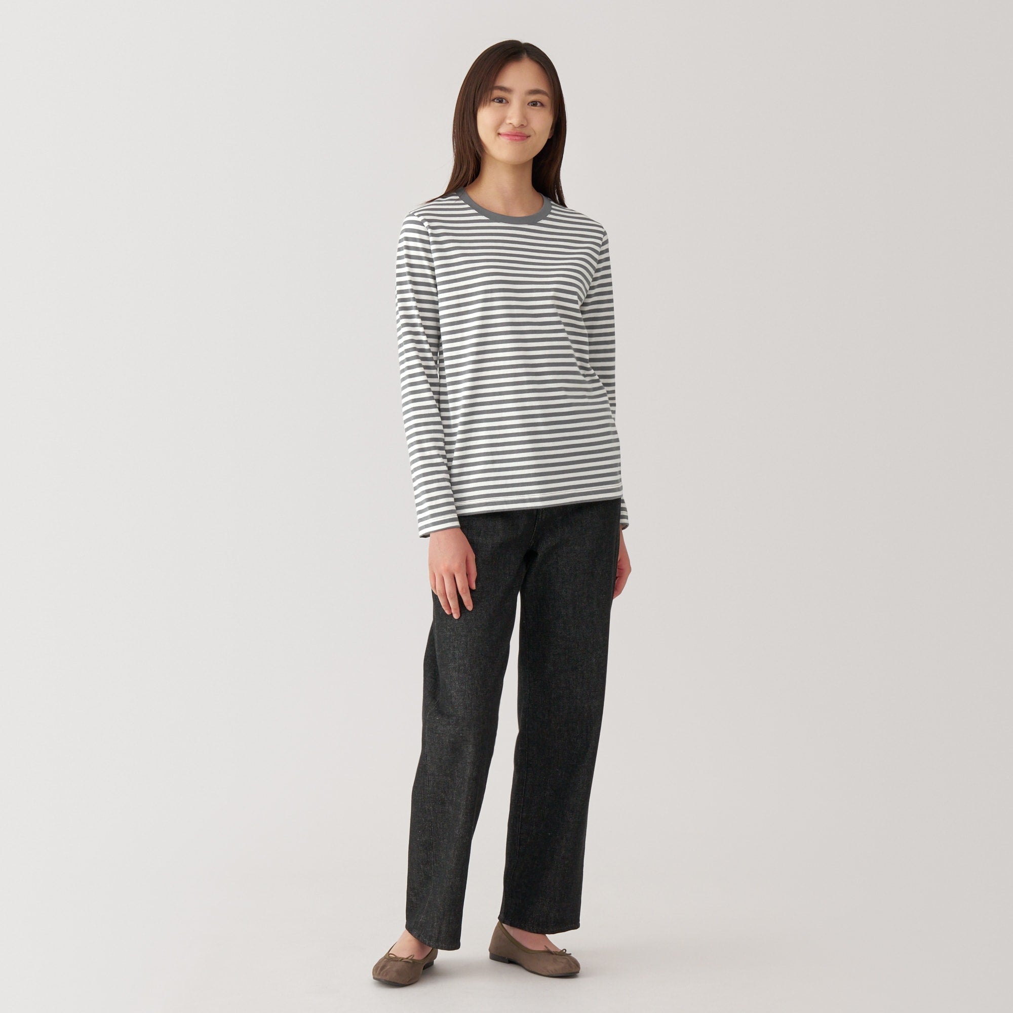 Jersey Cotton Crewneck T-Shirt