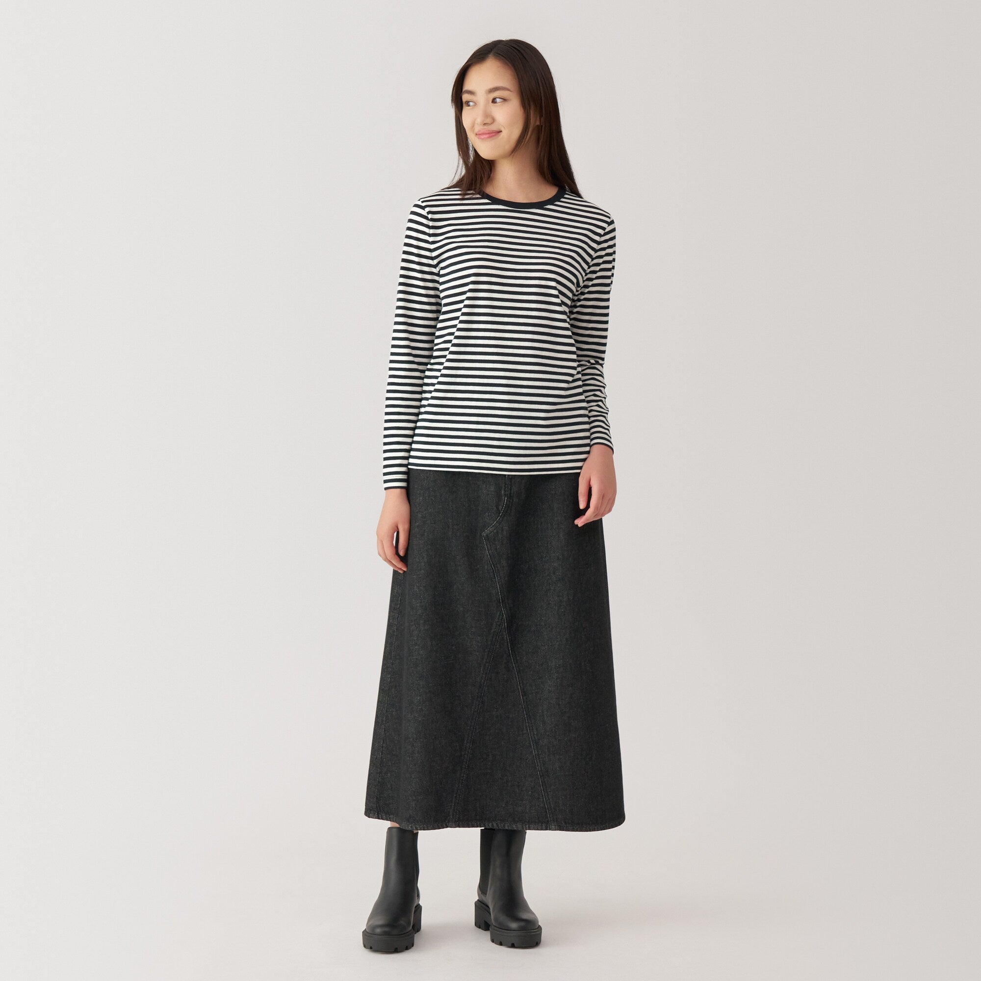 Jersey Cotton Crewneck T-Shirt