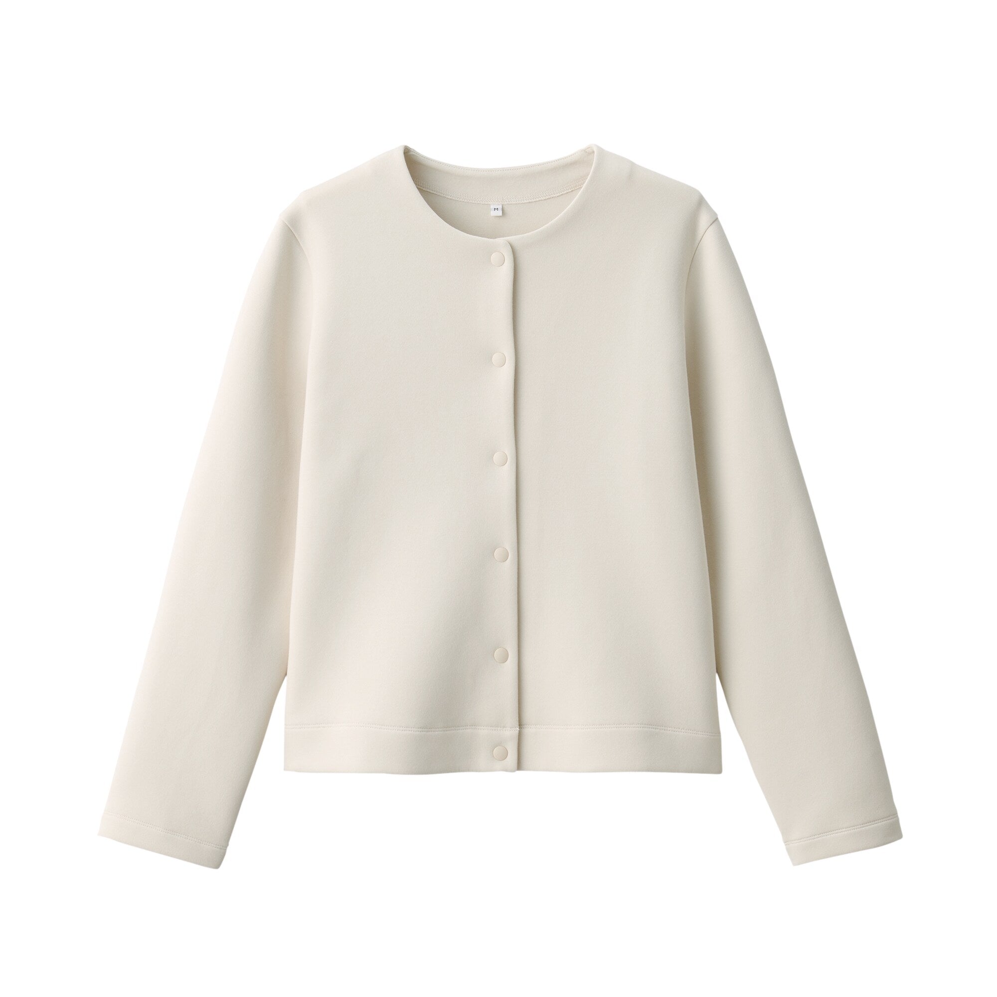 Women's Double Knitted Sweatshirt Cardigan