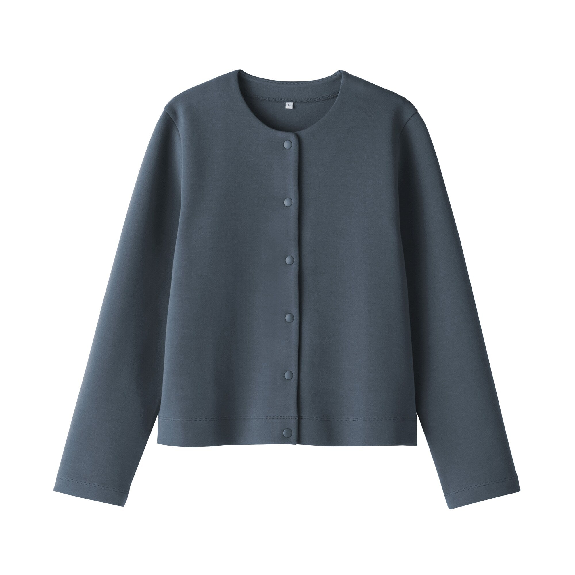 Women's Double Knitted Sweatshirt Cardigan