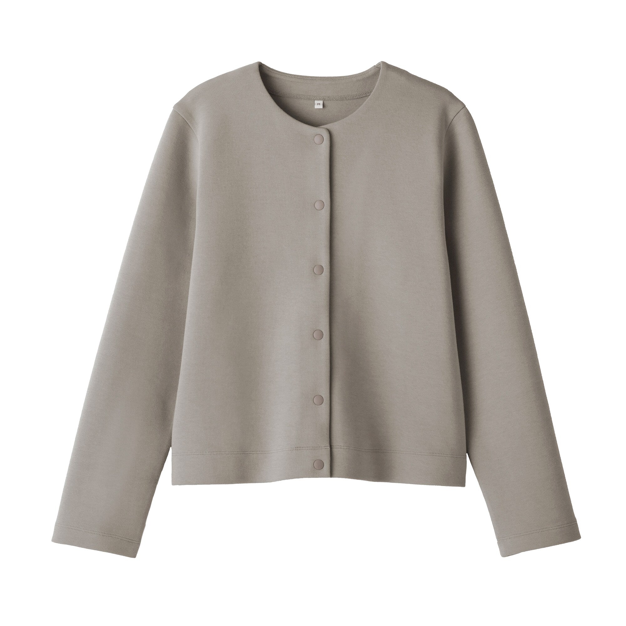 Women's Double Knitted Sweatshirt Cardigan