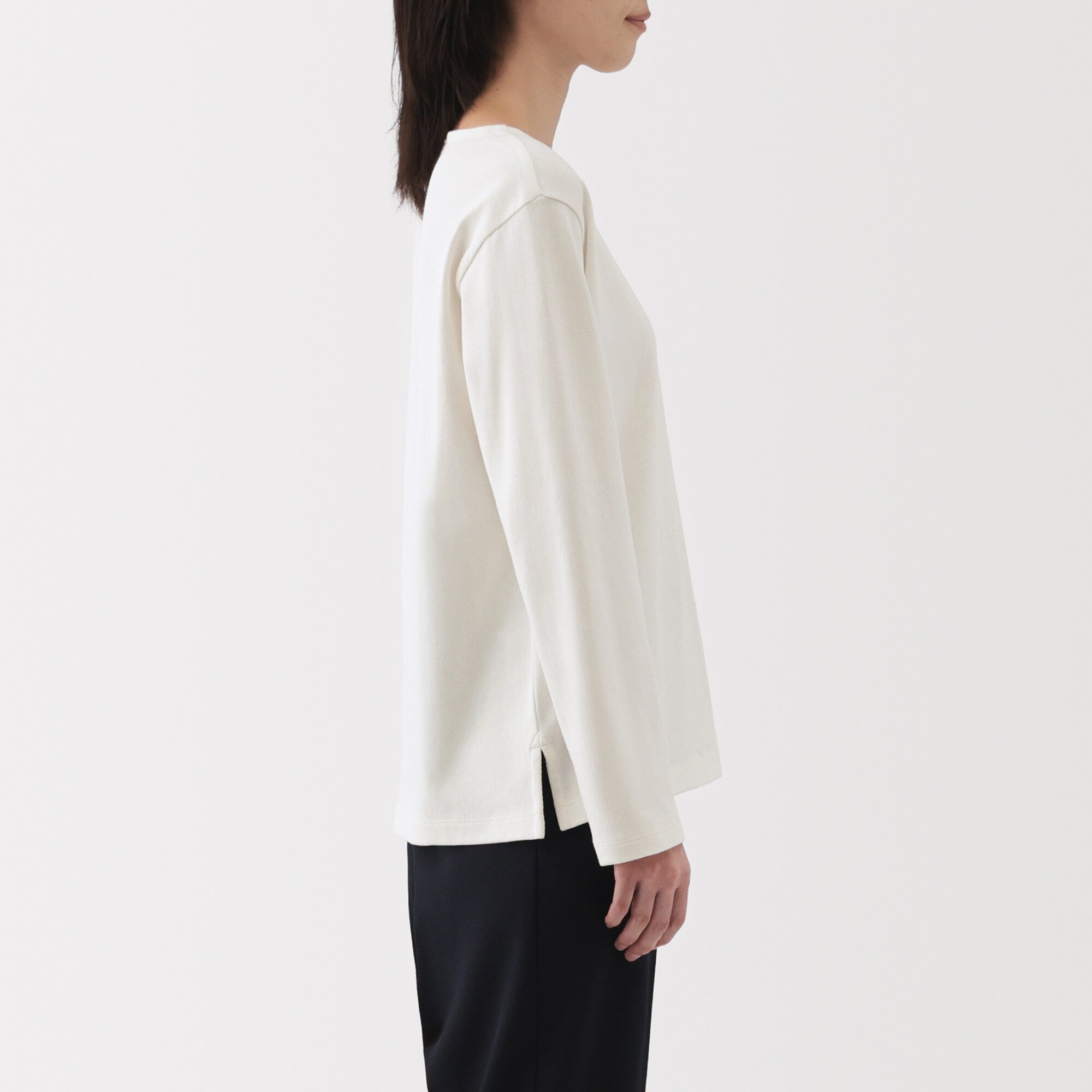Heavyweight Cotton Boatneck T-Shirt