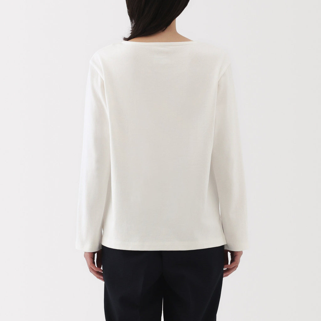 Heavyweight Cotton Boatneck T-Shirt