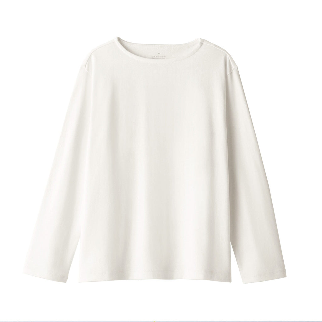 Heavyweight Cotton Boatneck T-Shirt