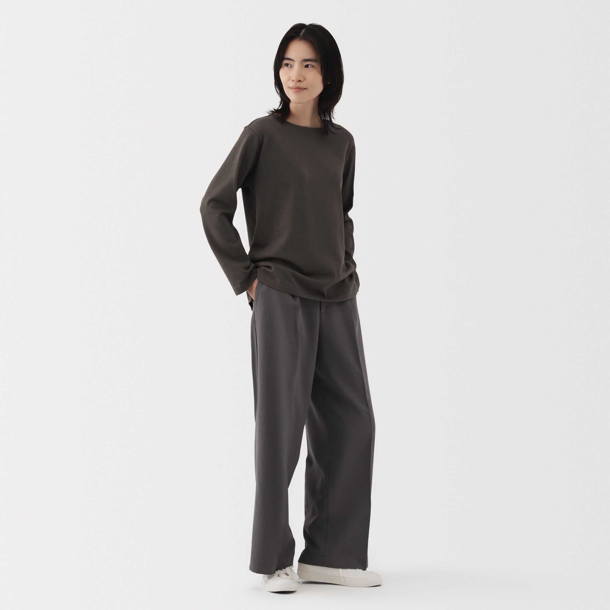 Heavyweight Cotton Boatneck T-Shirt