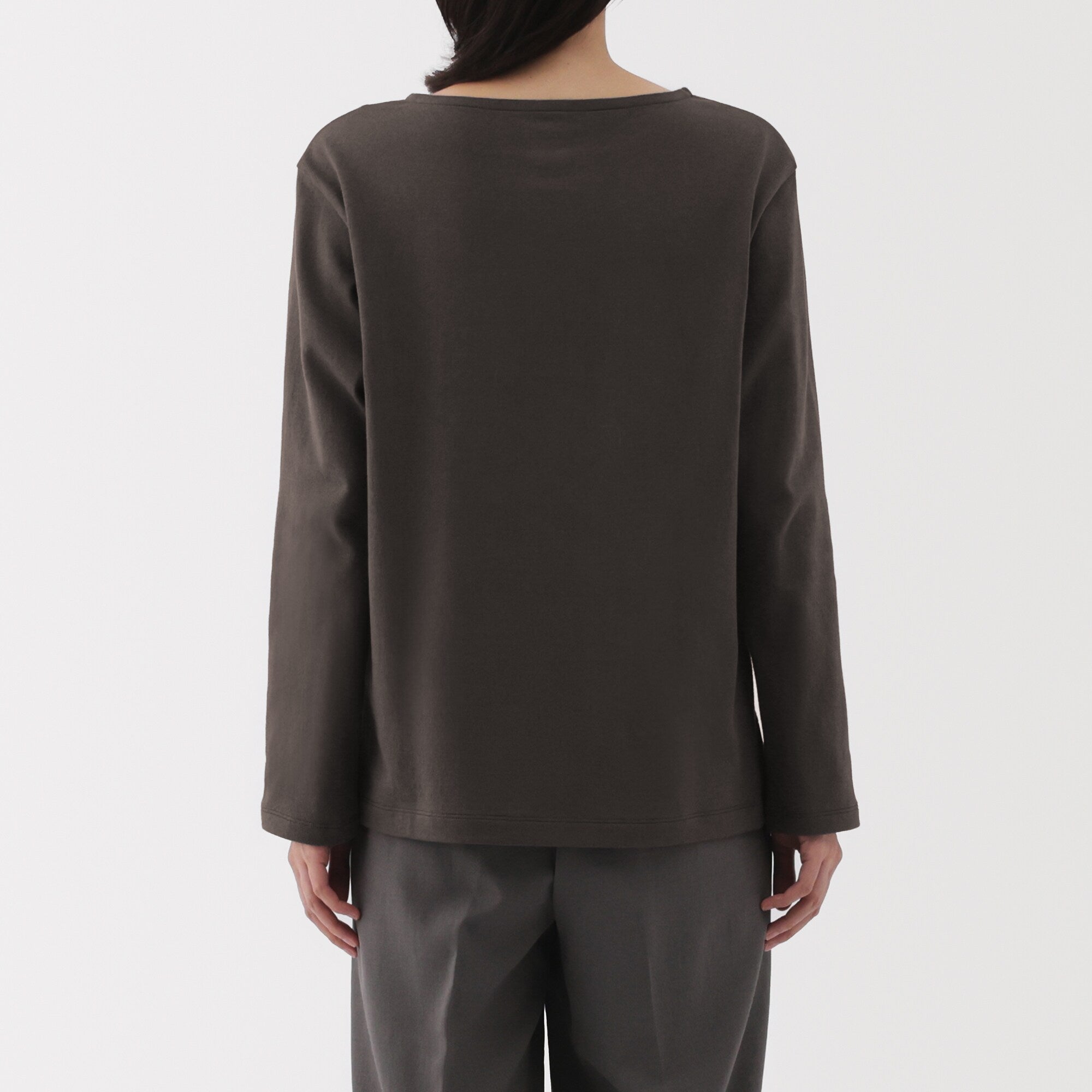 Heavyweight Cotton Boatneck T-Shirt