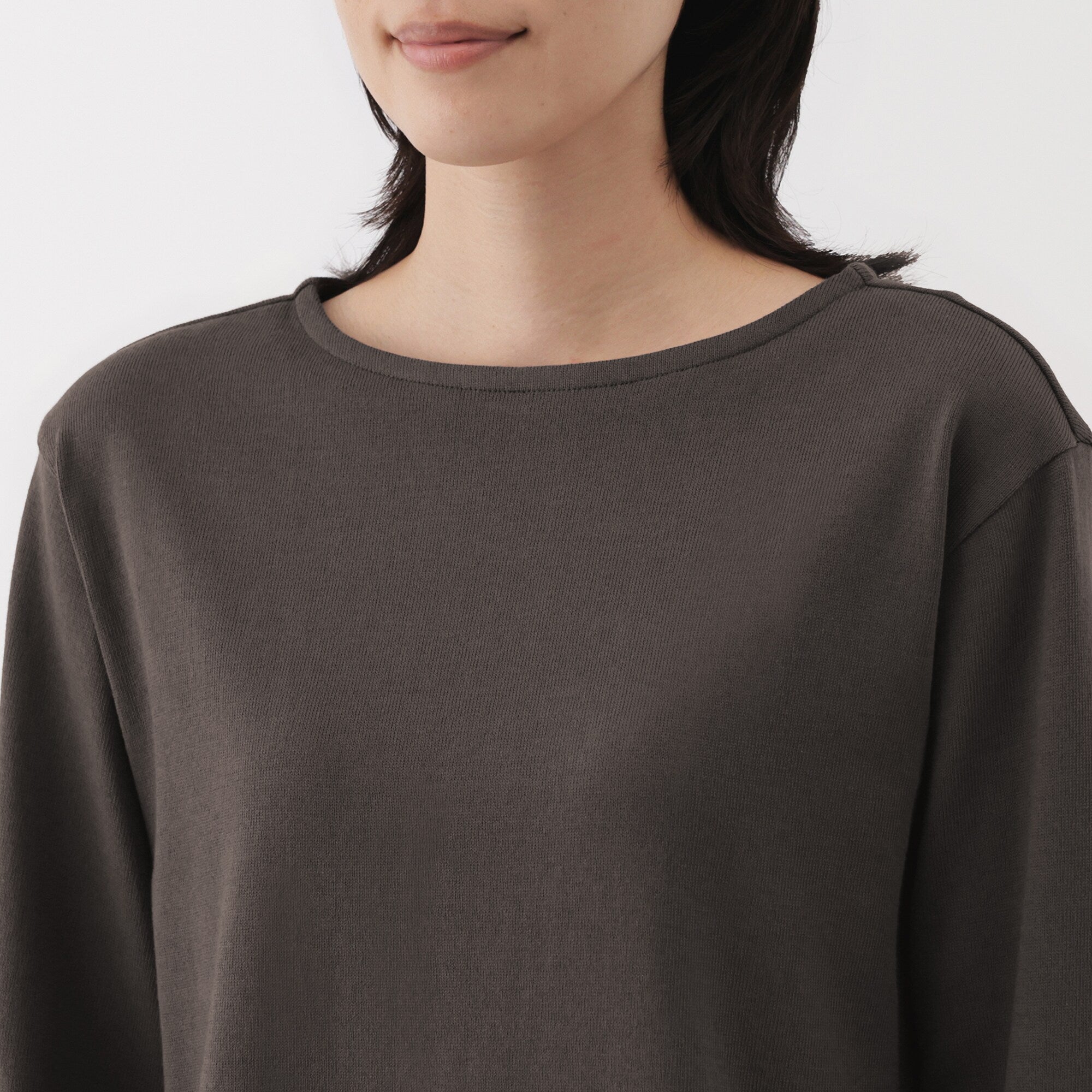 Heavyweight Cotton Boatneck T-Shirt