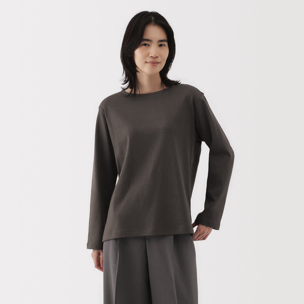Heavyweight Cotton Boatneck T-Shirt