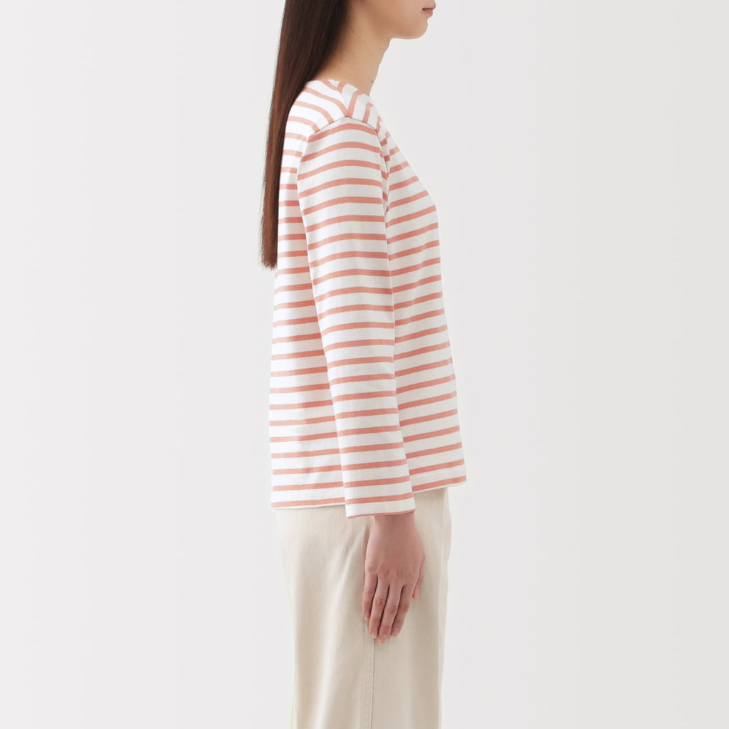Heavyweight Cotton Boatneck T-Shirt