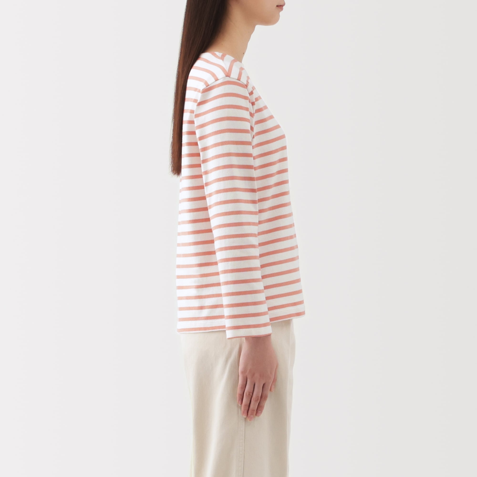Heavyweight Cotton Boatneck T-Shirt