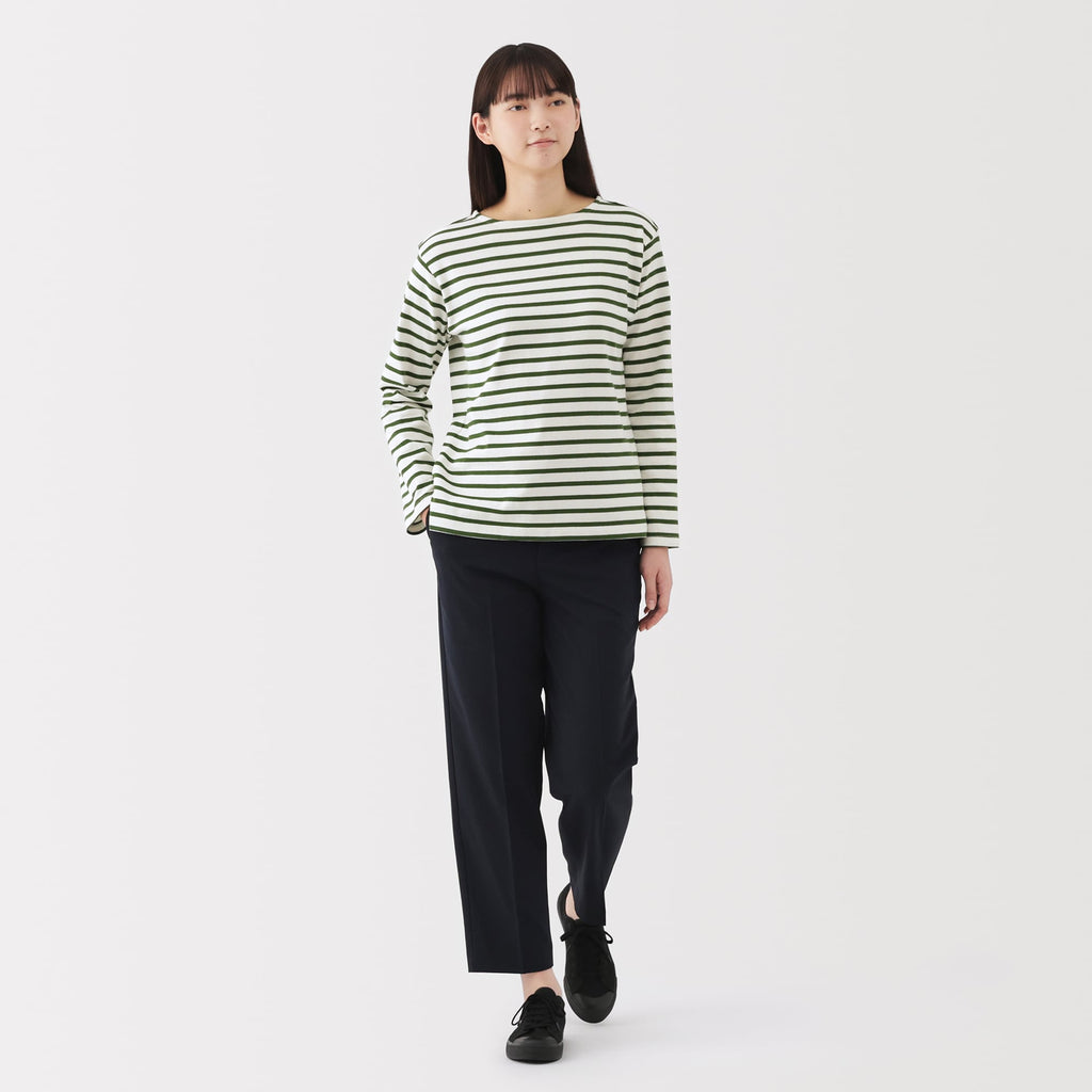 Heavyweight Cotton Boatneck T-Shirt