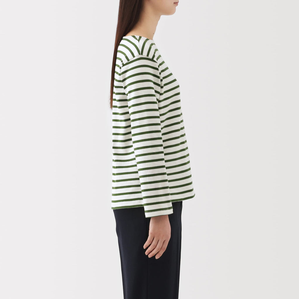 Heavyweight Cotton Boatneck T-Shirt