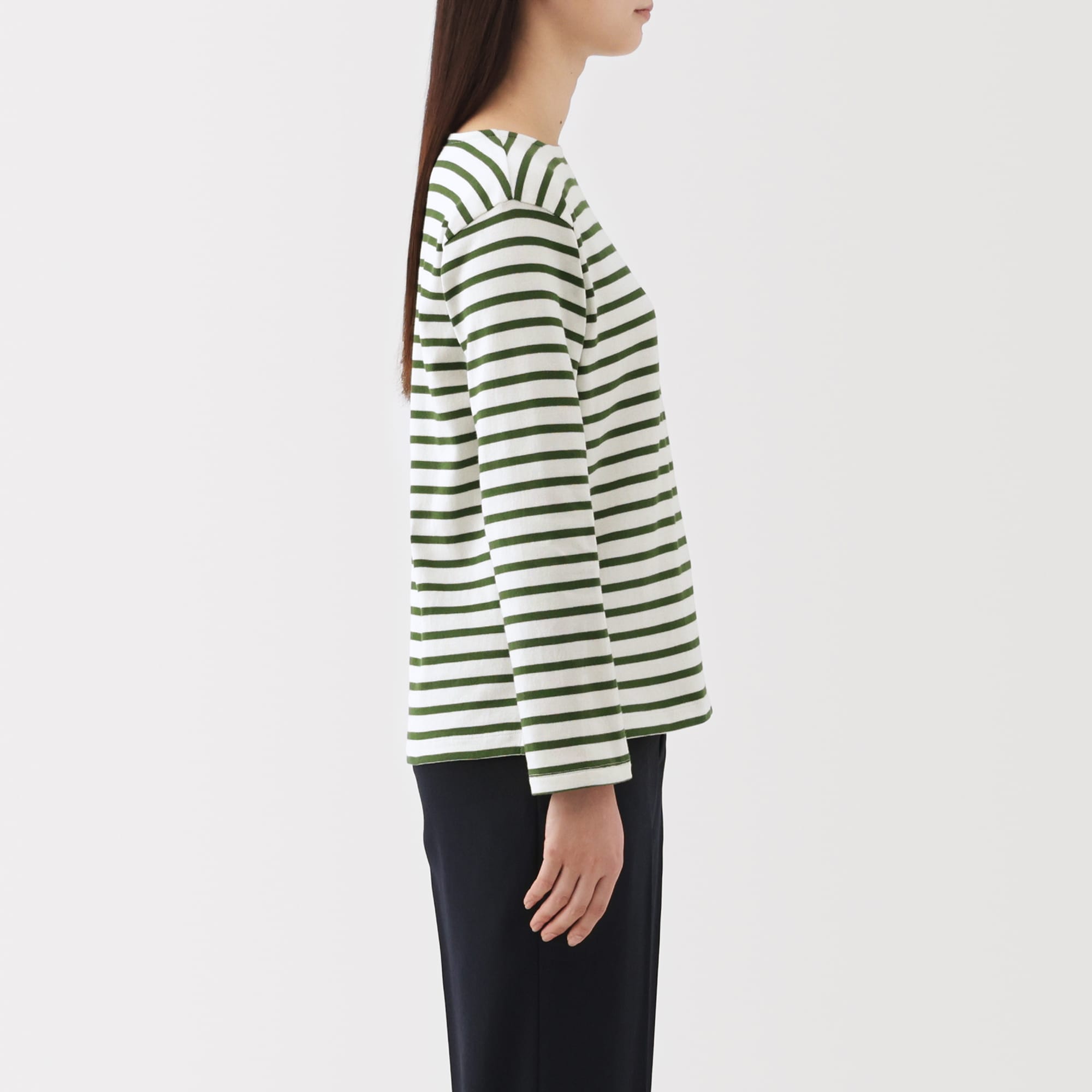 Heavyweight Cotton Boatneck T-Shirt